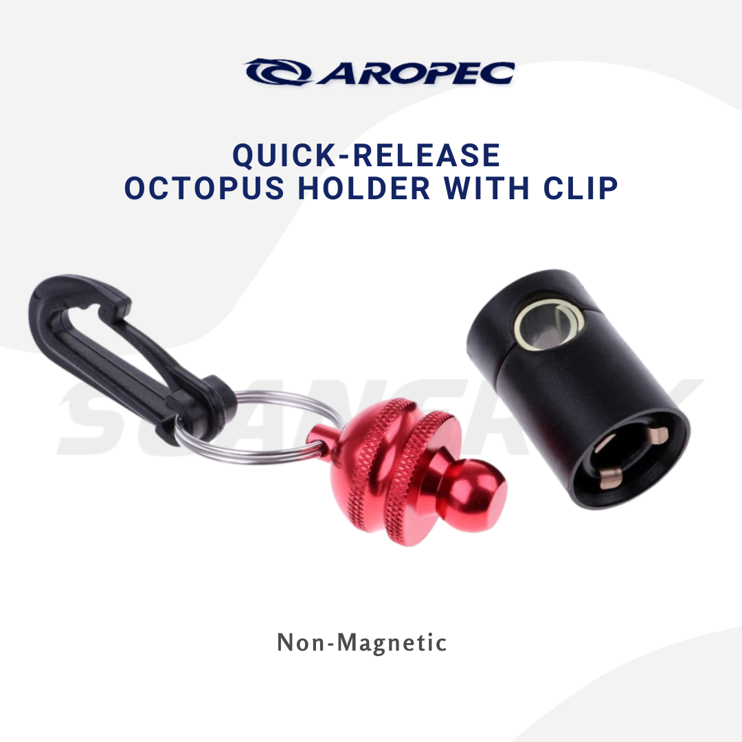Aropec Quick-Release Octopus Holder With Clip