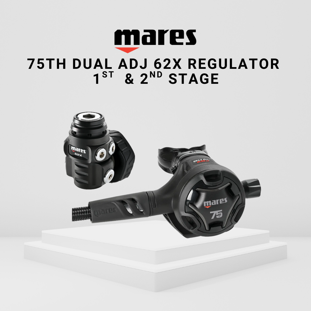 Mares Dual Adj 62X 75周年限量版