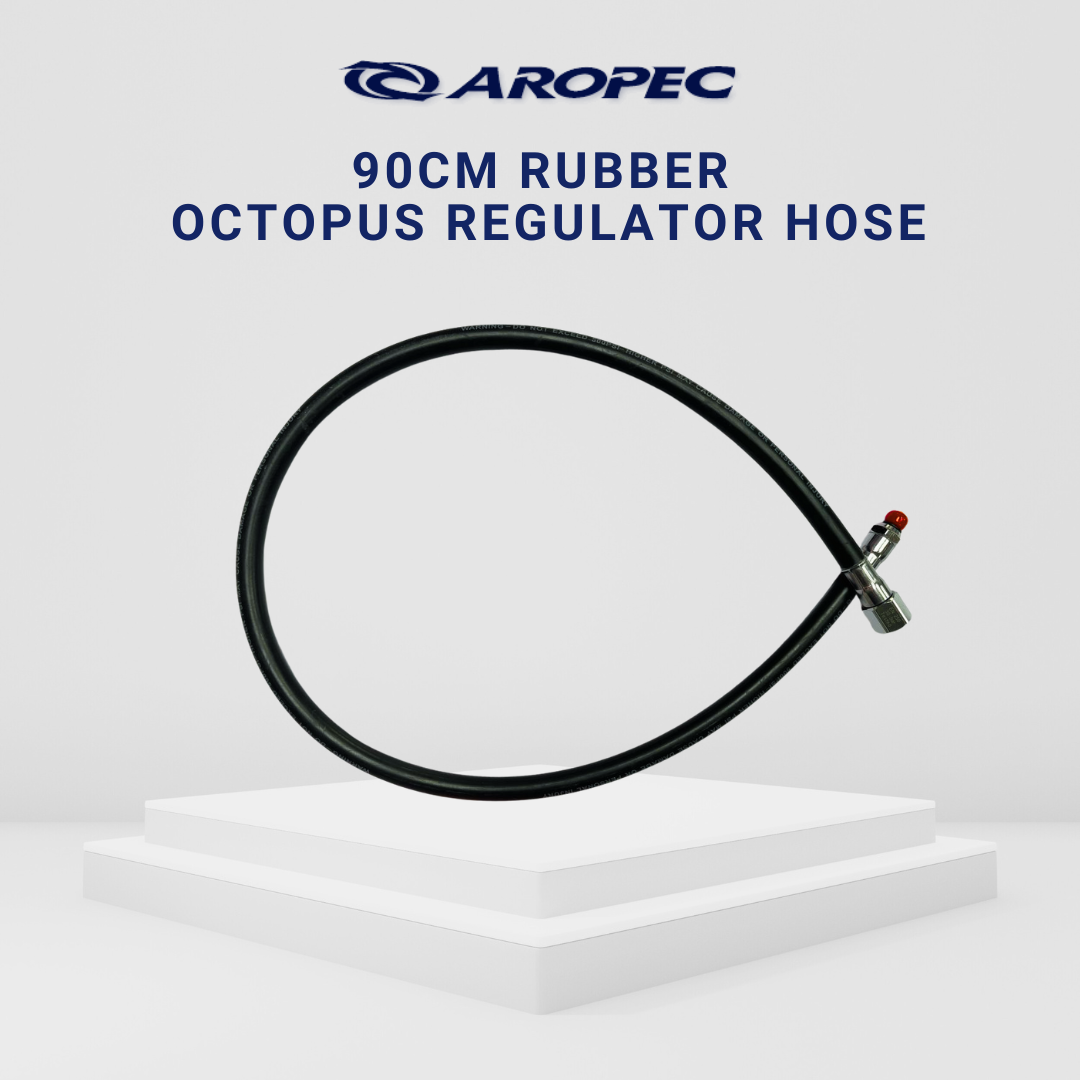 Aropec 90cm Braided Rubber Regulator Hose
