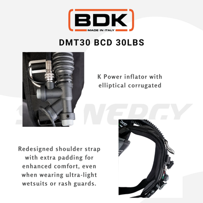BDK DMT30 30lbs BCD