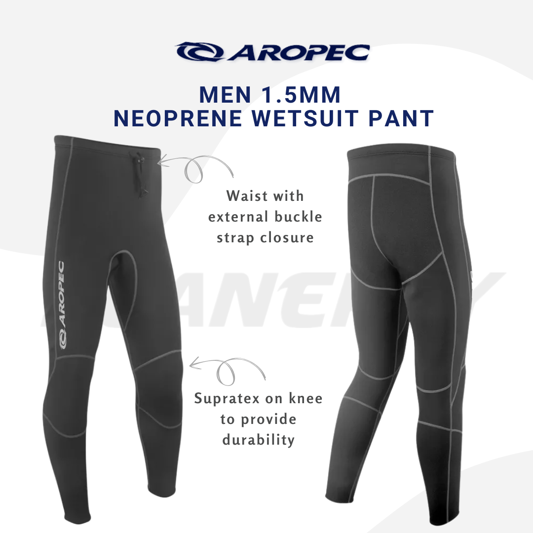 Aropec Men 1.5mm Neoprene Wetsuit Pant
