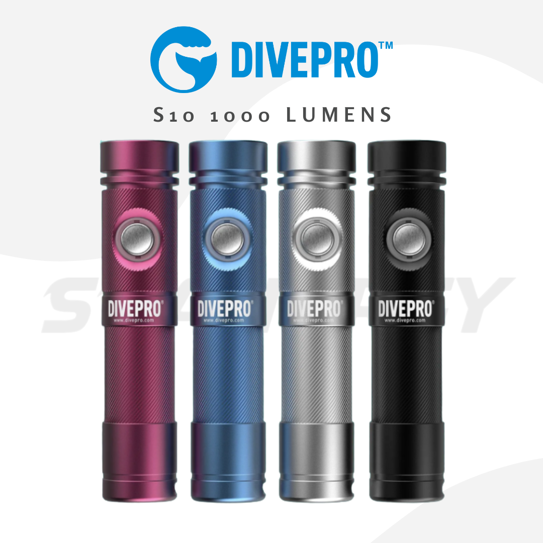 Divepro S10 1000 Lumens Dive Torch
