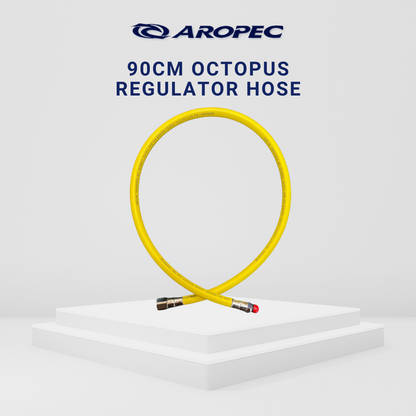 Aropec 90cm Braided Rubber Regulator Hose