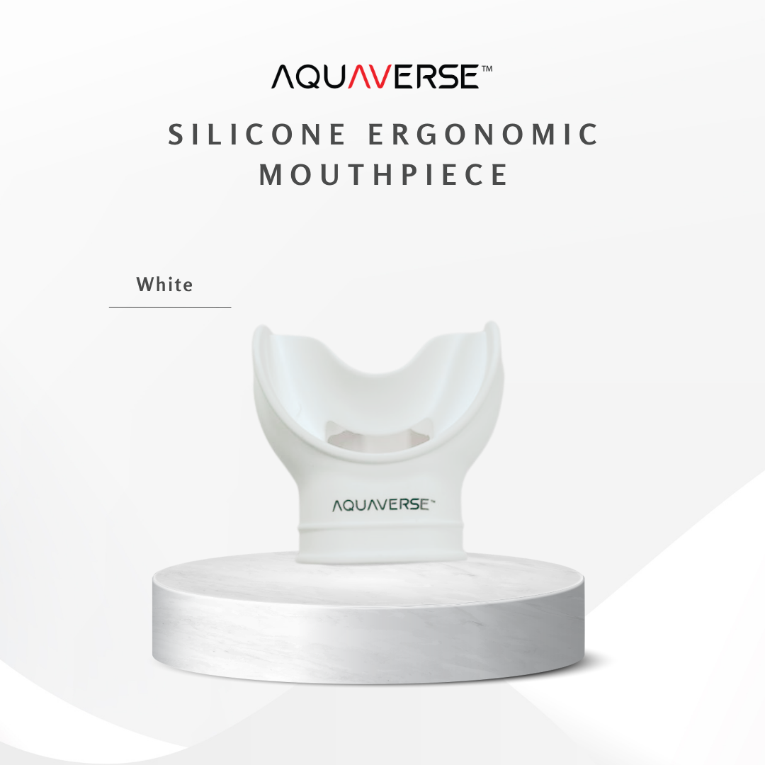 Aquaverse Silicone Ergonomic Mouth Piece