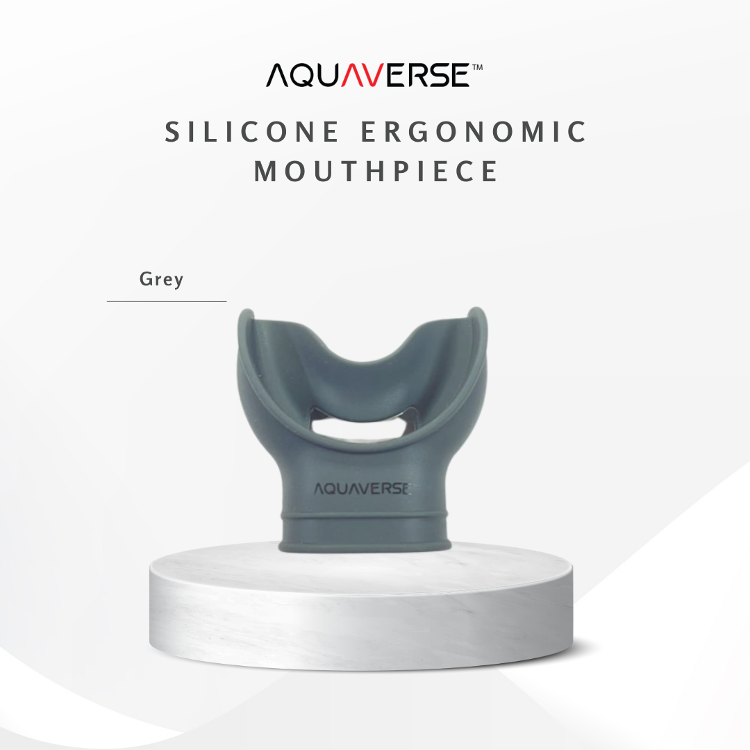 Aquaverse Silicone Ergonomic Mouth Piece