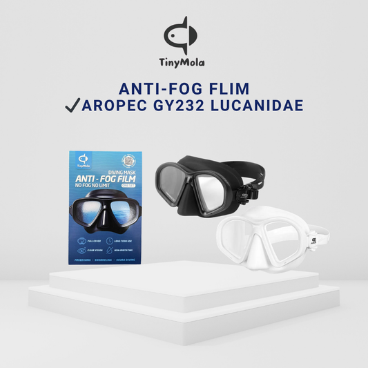 Tinymola Anti-Fog Flim For Aropec M2-GY232 Lucanidae Mask