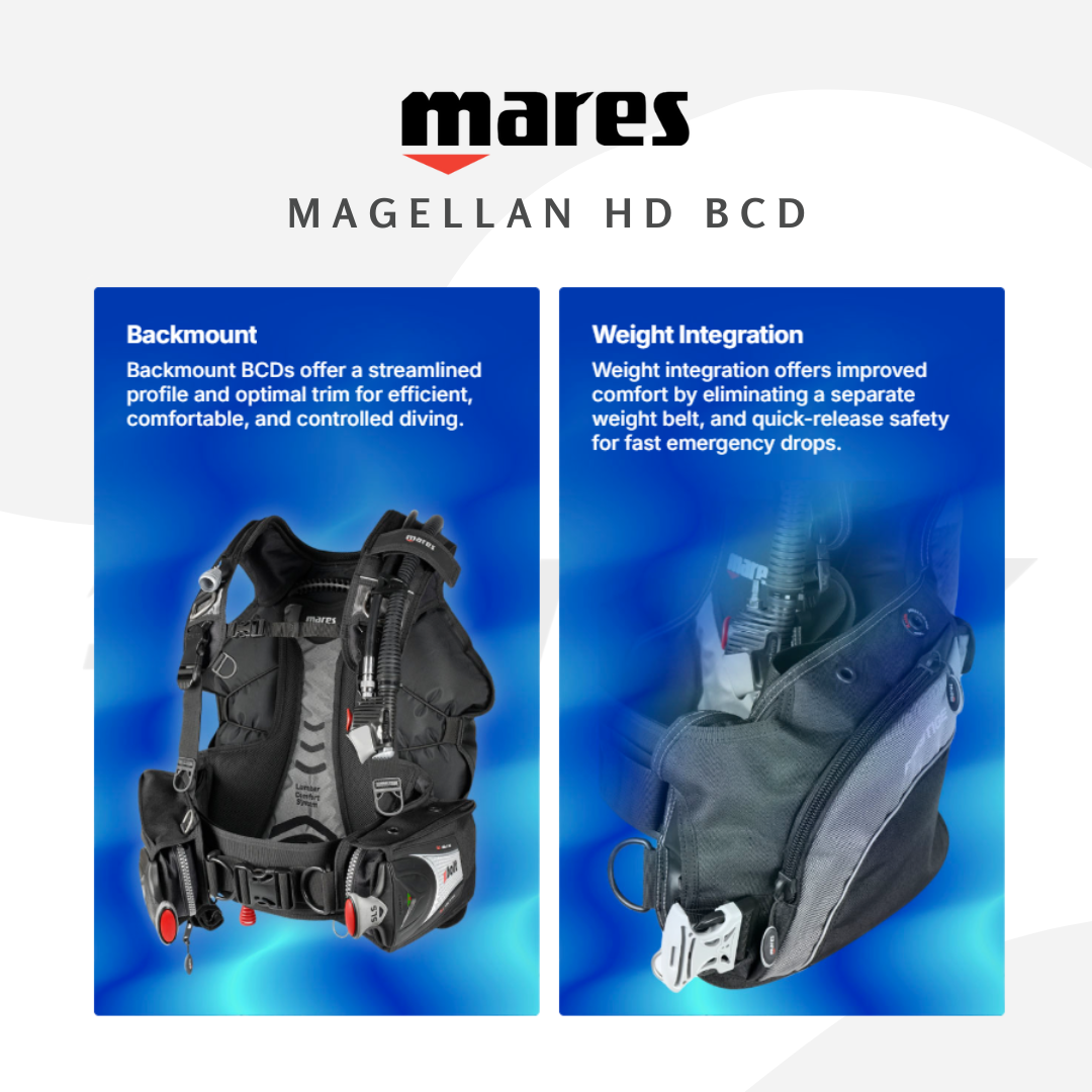 Mares Magellan HD BCD