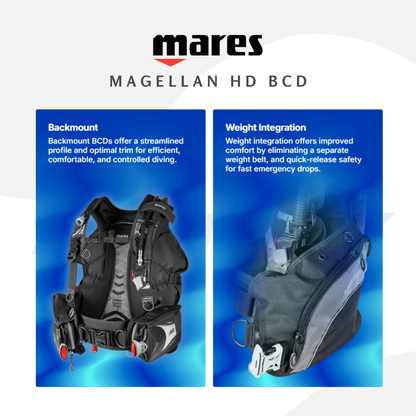 Mares Magellan HD BCD