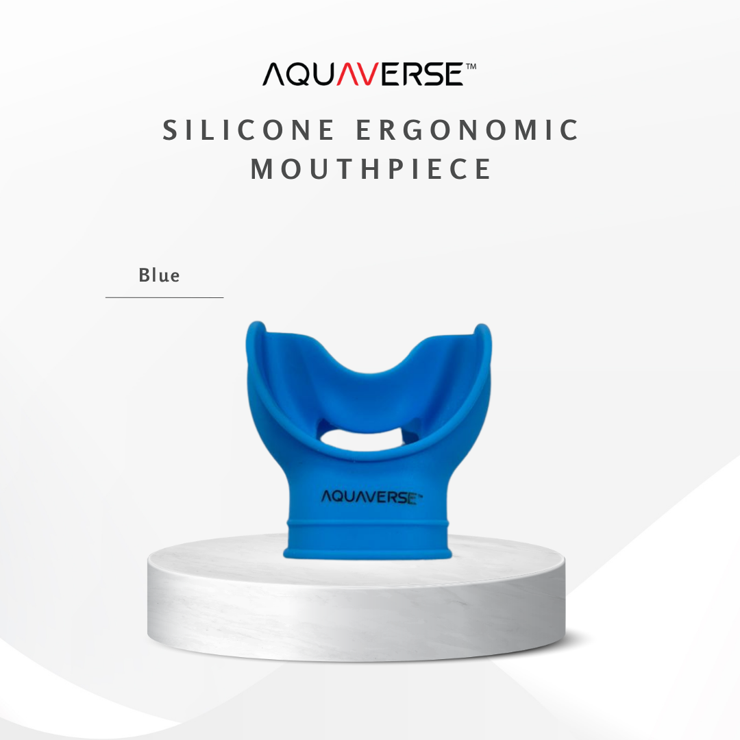 Aquaverse Silicone Ergonomic Mouth Piece