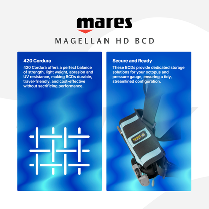 Mares Magellan HD BCD