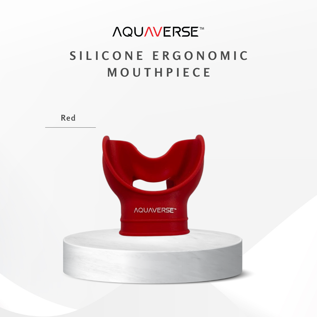 Aquaverse Silicone Ergonomic Mouth Piece