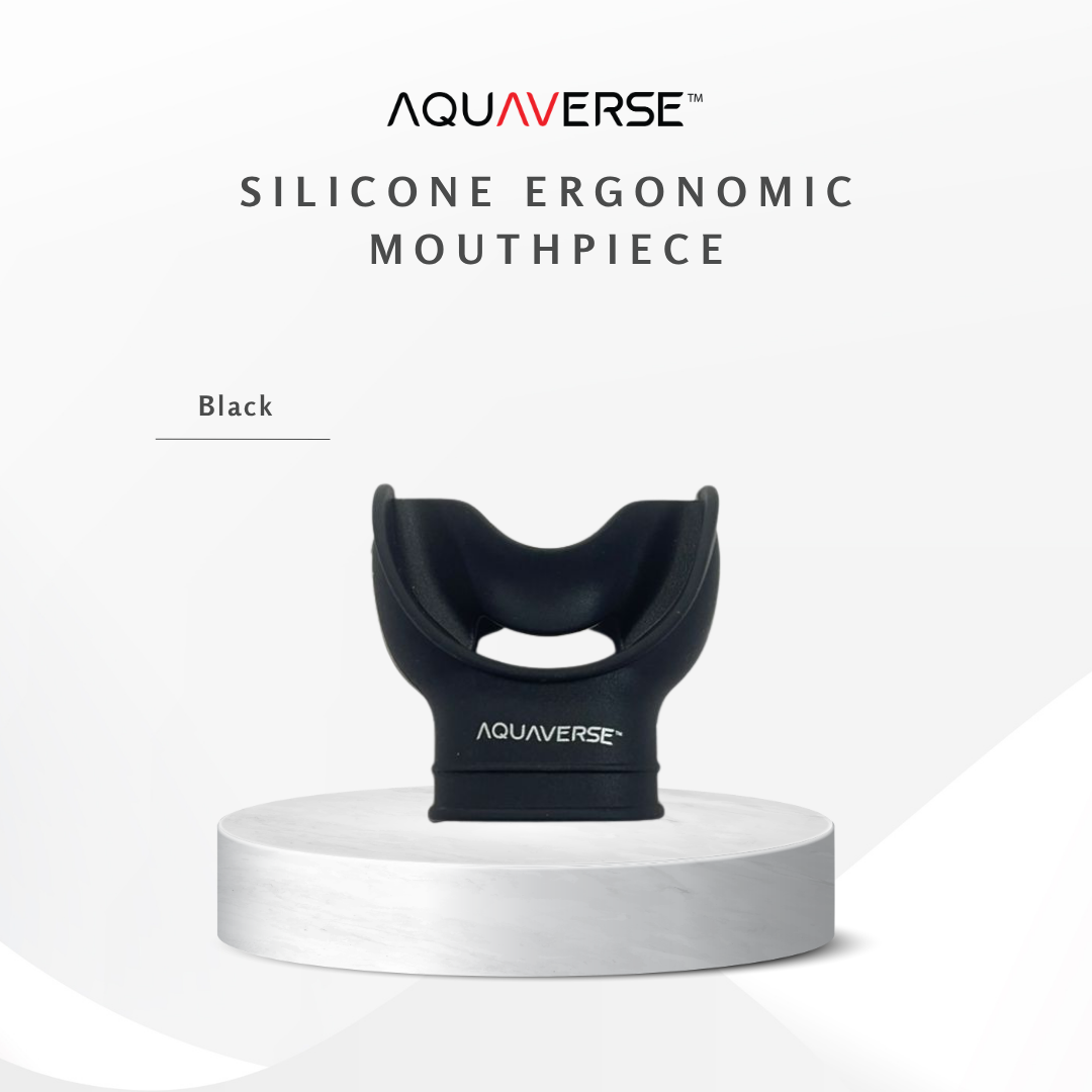 Aquaverse Silicone Ergonomic Mouth Piece