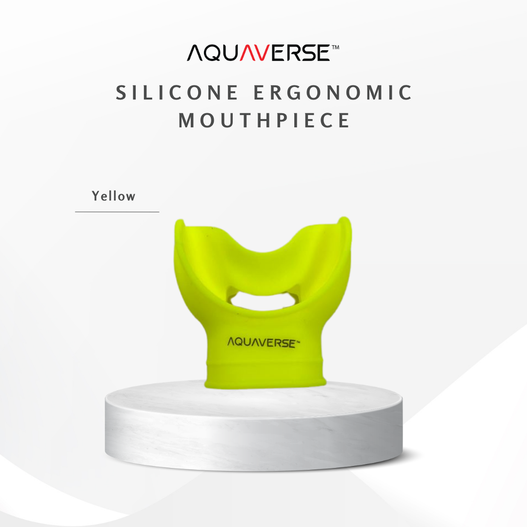 Aquaverse Silicone Ergonomic Mouth Piece