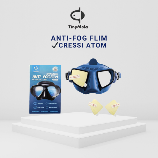 Tinymola Anti-Fog Flim For Cressi Atom Mask