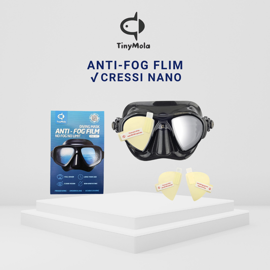 Tinymola Anti-Fog Flim For Cressi Nano Mask