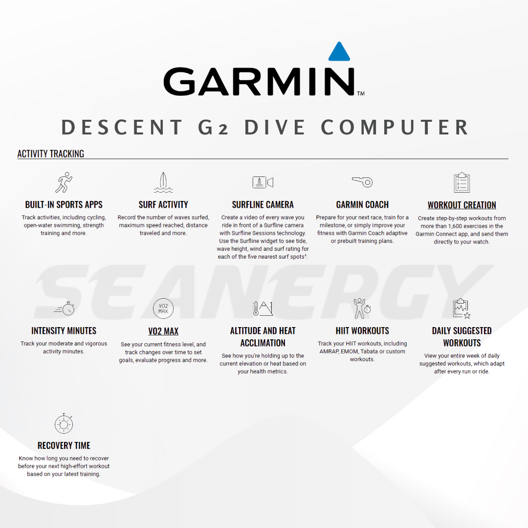 Garmin Descent G2 Dive Computer