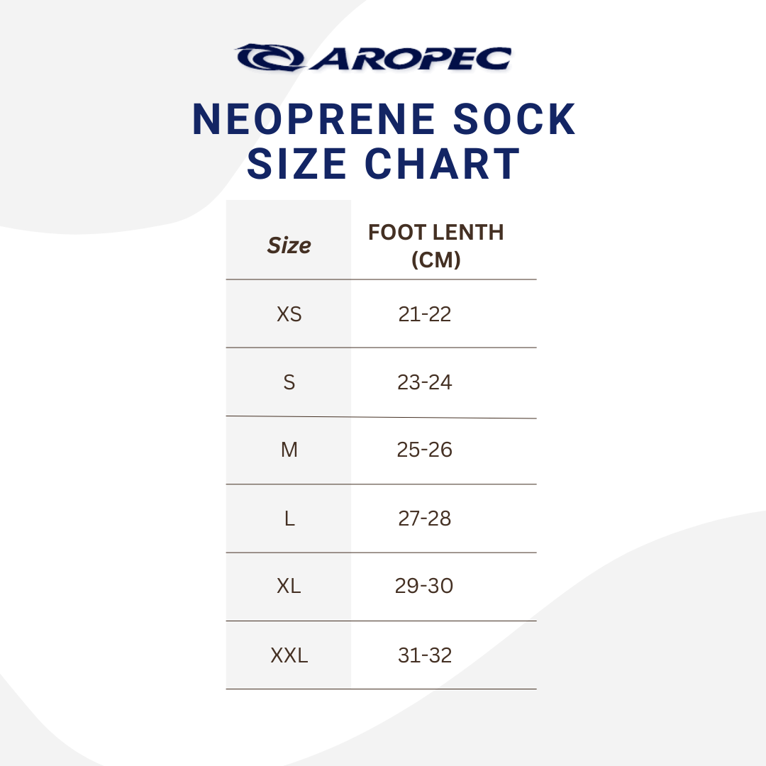 Aropec 1.5mm Neoprene Low Cut Socks