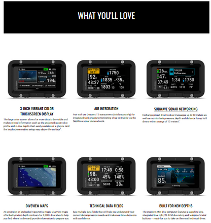 Garmin Descent X50i Dive Computer