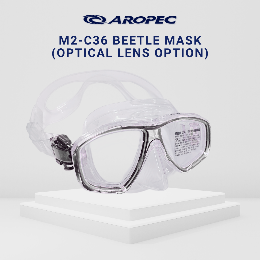 Aropec C36 Beetle Mask (Myopia Optical Lens Option)