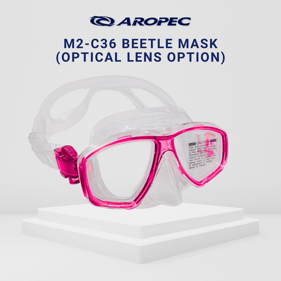 Aropec C36 Beetle Mask (Myopia Optical Lens Option)