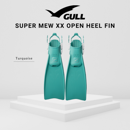 Gull Super Mew XX Open Heel Fins