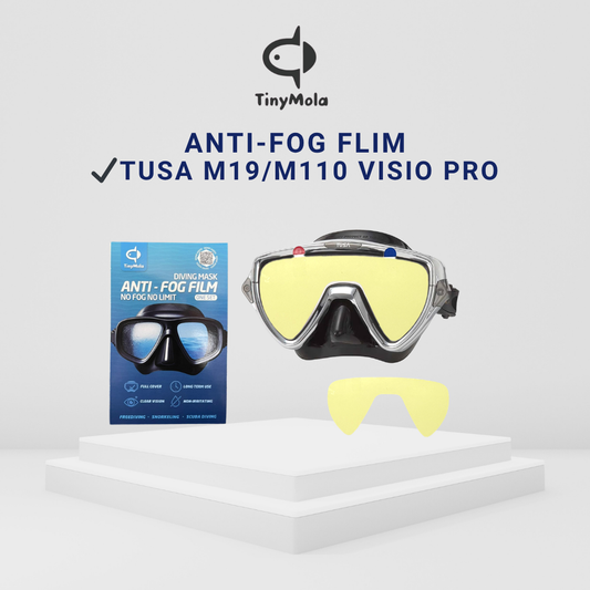 Tinymola Anti-Fog Flim For Tusa M19/M110 Visio Visio Pro Mask