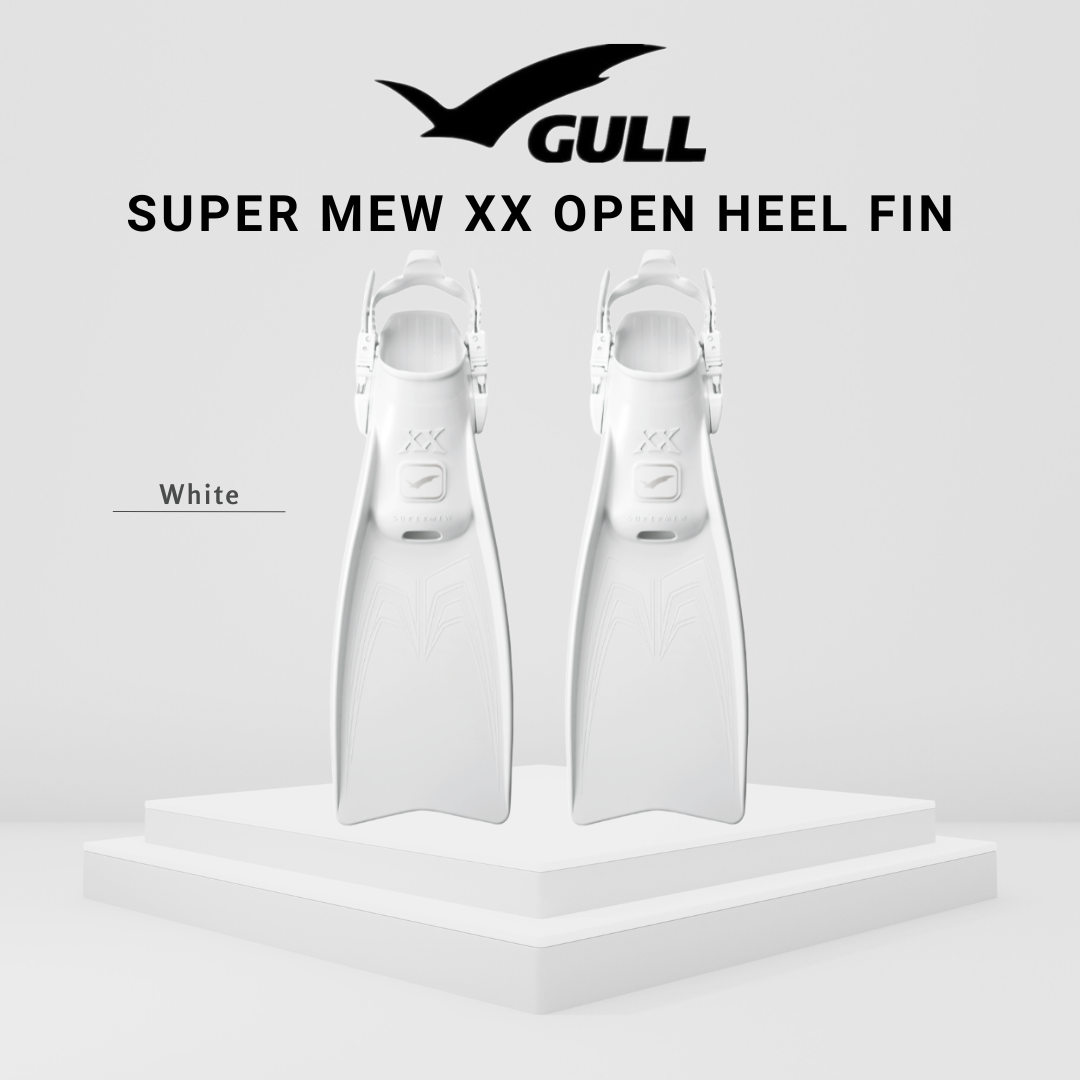 Gull Super Mew XX Open Heel Fins