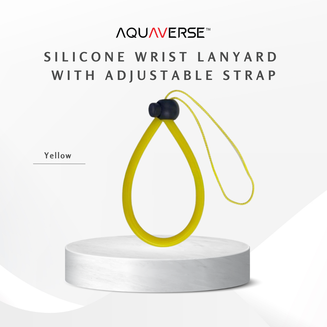 Aquaverse Silicone Wrist Lanyard