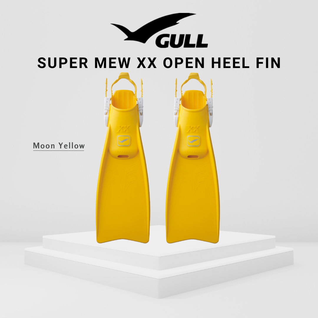 Gull Super Mew XX Open Heel Fins