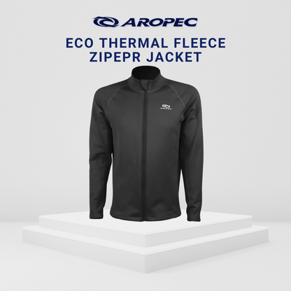 Aropec Unisex Eco Thermal Fleece Zipper Jacket