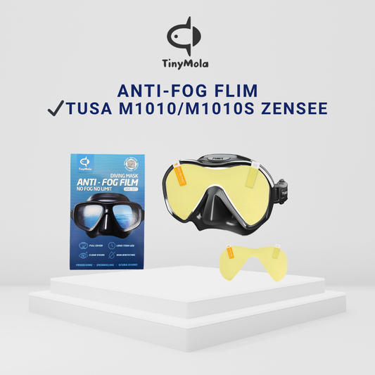 Tinymola Anti-Fog Flim For Tusa M1010 Zensee/ M1010S Zensee Pro Mask