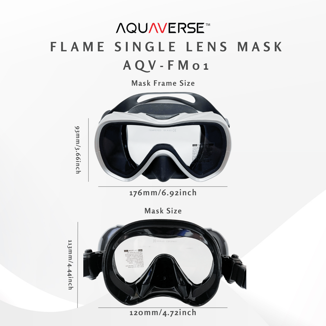 Aquaverse FM01 Single Lens Mask