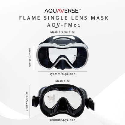 Aquaverse FM01 Single Lens Mask