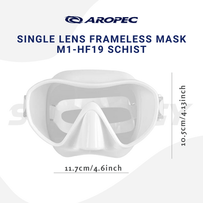 Aropec HF19F Schist Framelss Mask