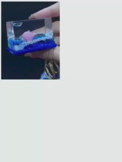 Aquaverse Mini Aquarium Keychain