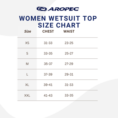 Aropec Women Aqua Thermal Zipper Top